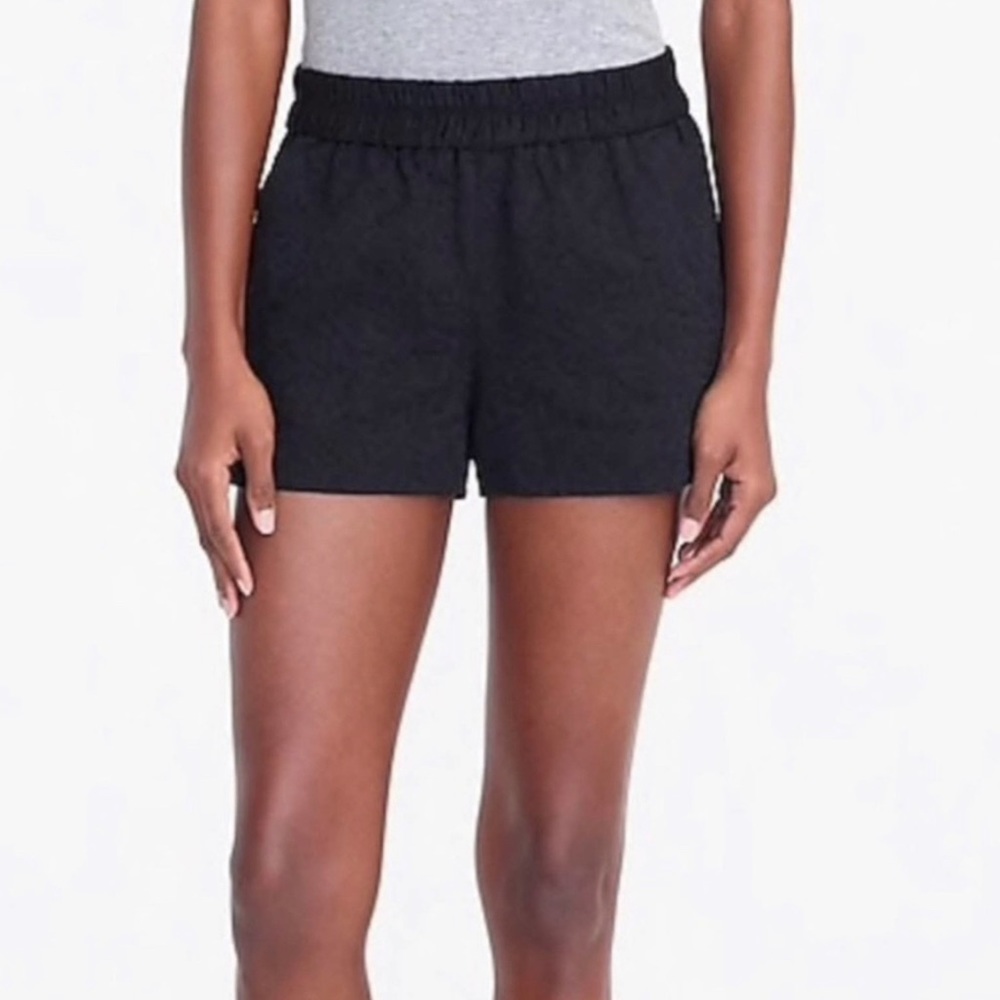 J Crew 3" floral jacquard boardwalk pull-on short